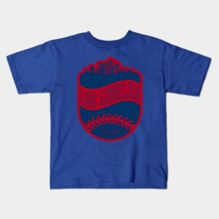 Los Angeles Baseball 02 Kids T-Shirt